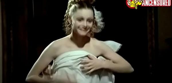  Emmanuelle Béart nude scenes in Un Amour interdit (1984)
